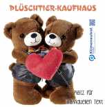 Hochzeit Plüschtier, Hochzeit Stofftier, Hochzeit Kuscheltier, Hochzeit Teddybär, Hochzeit Teddy, Bärenpaar Hochzeit Bär + Bär mit Herz