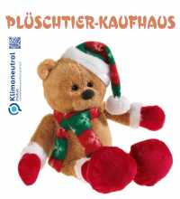 Weihnachts-Teddybär mit Mütze, Weihnachts-Teddyr mit Mütze, Weihnachts-Bärr mit Mütze, 946071-Bär