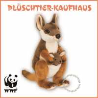 WWF Plüschtier Känguru mit Baby 00053